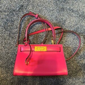 Tory Burch Pink Leather Handbag